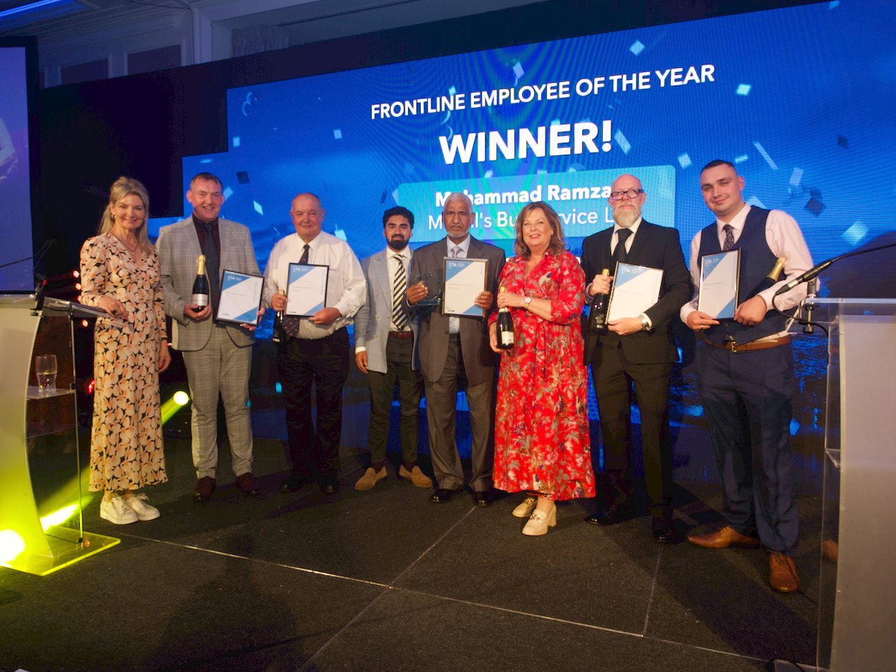 Dundee Driver Mohammad Ramzan Named As Frontline Employee Of The Year 